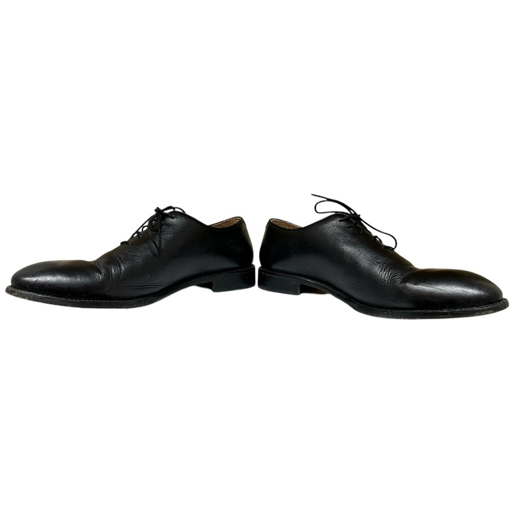 Beckett Simonon Shoe Men Size 11 Black Leather Casual Dress Sleek Flat Smooth - Picture 7 of 10